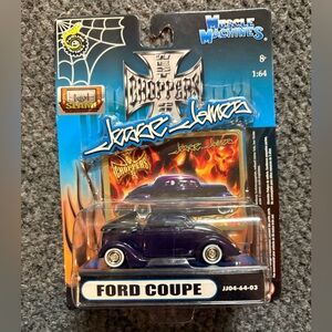 Muscle Machines Ford Coupe Kids Toy Car - Dark Purple